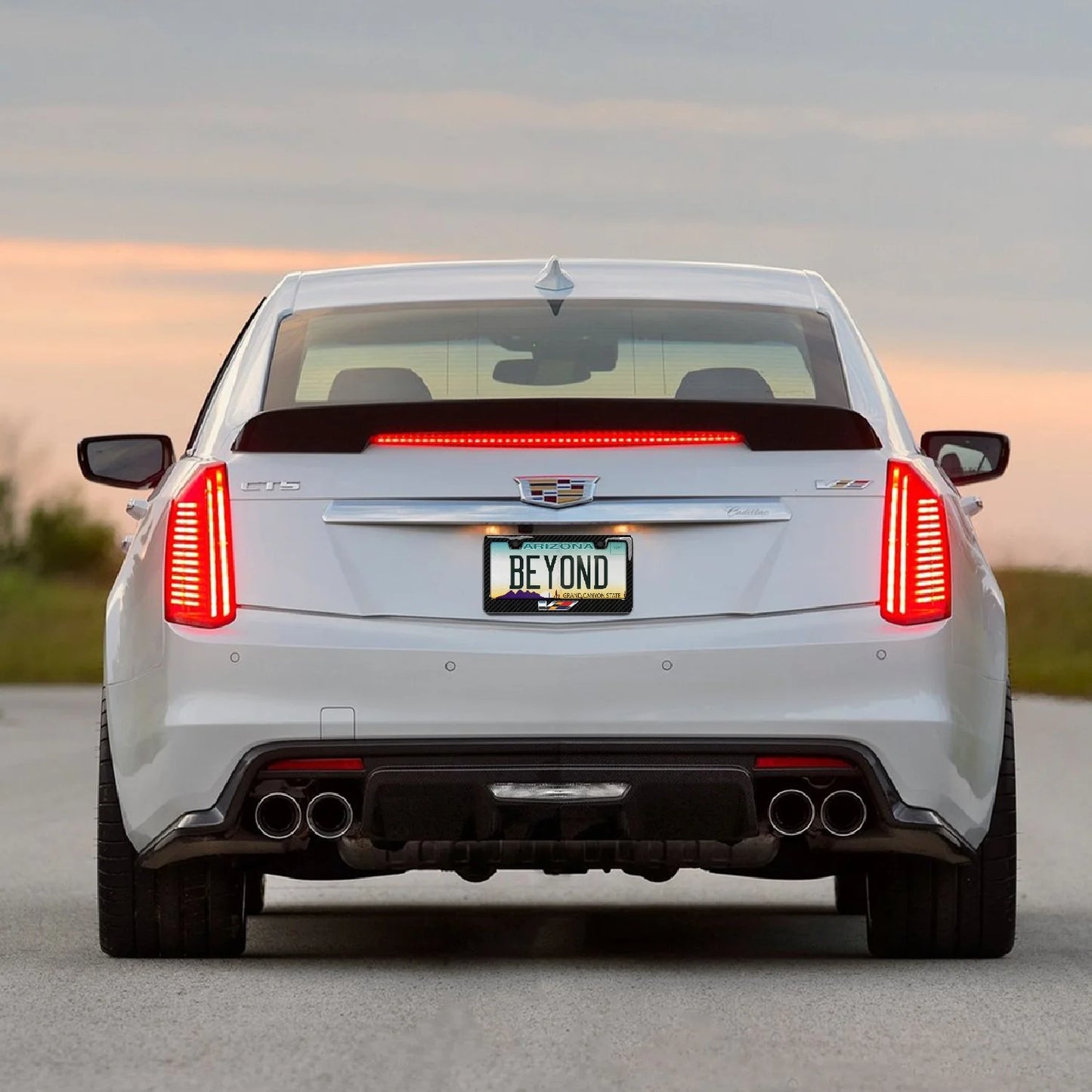 Cadillac V Plate Holder