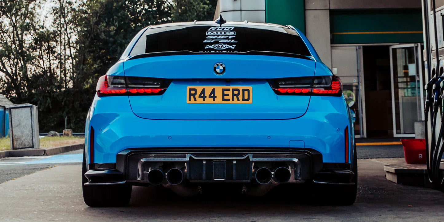 2021+ G80/G82 Carbon Fiber Rear Diffuser